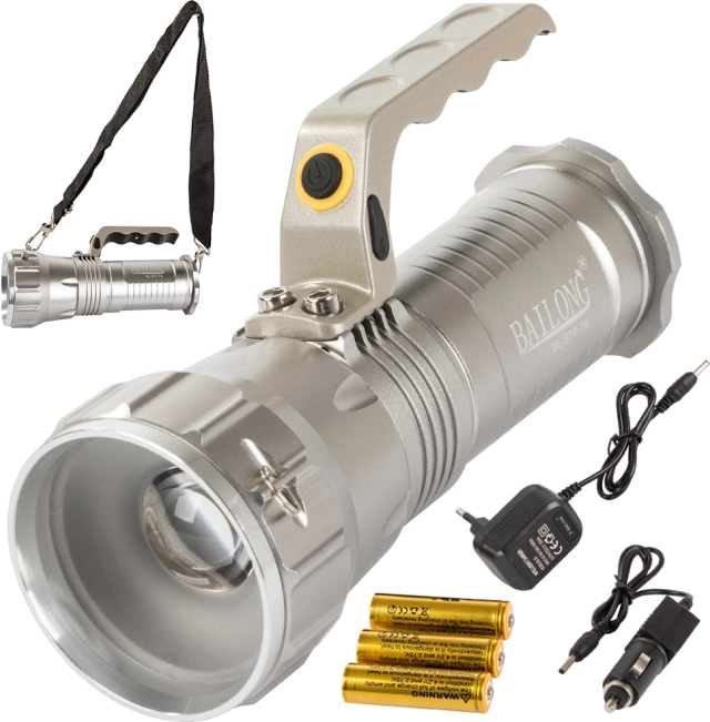 Vojaška svetilka Bailong s CREE LED XM-L T6