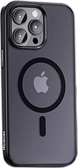 Magnetni ovitek za iPhone 15 Pro črne barve