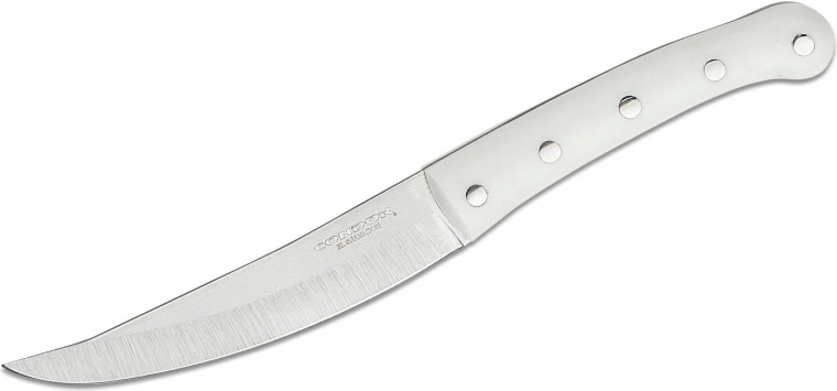 Lovski nož Condor Meatlove 11,6 cm bela Micarta z usnjenim etuijem