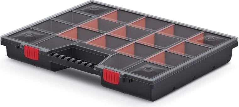 Plastični organizator NOR 18 predalčkov 490 × 390 × 65 mm