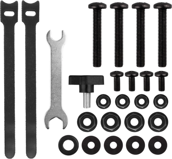 Straightforward installation including accessories