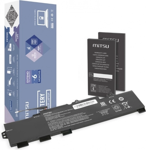 Baterija Mitsu HP EliteBook TT03XL 4400mAh