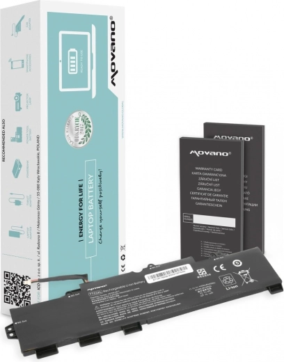 Movano baterija TT03XL za HP EliteBook 755/850 G5 in 850 G6 4400 mAh (49 Wh)