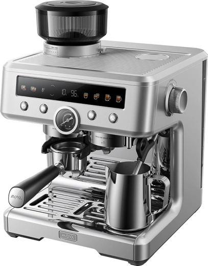 Vgrajen mlinček s 34 stopnjami mletja