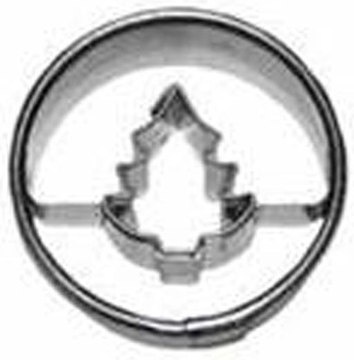 Modelček za piškote – krog z drevescem 4 cm TORO