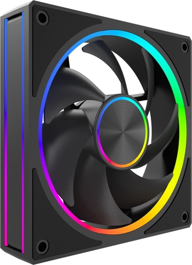 Ventilator MODECOM Volcano Loop 120 ARGB, 120 mm, črn