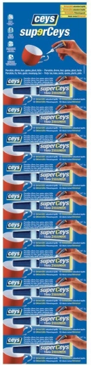 V trenutku delujoče lepilo 3 g SUPERCEYS Instant Glue Universal – pakiranje 10 kos