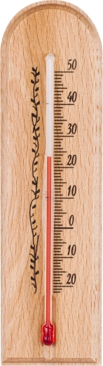 Notranji lesen termometer 40 × 150 mm