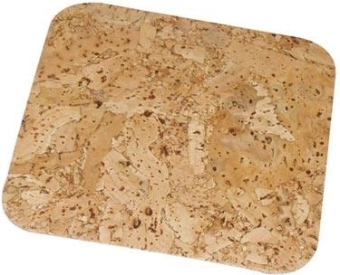 Korkovni kvadratni podstavki 10 cm (6 kosov)