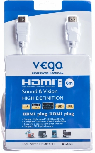 HDMI kabel 6 m bel Vega