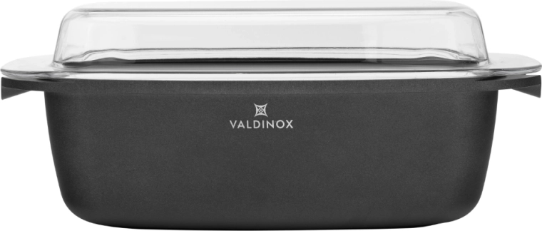 VALDINOX Expert pravokotna pekač s pokrovom 32 × 21 cm