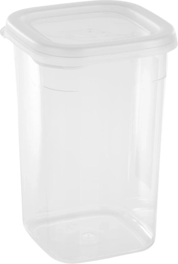 LISSA Square Storage Container with Lid 1.2 l