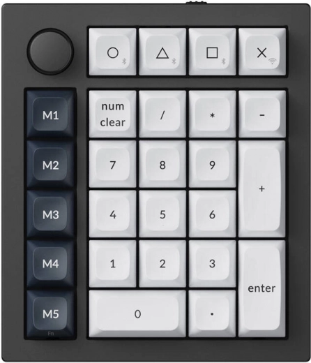 Brezžična numerična tipkovnica Keychron Q0 Max RGB, črna