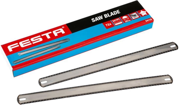 Double-sided metal hacksaw blade 300 mm