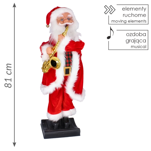 Velikost 81 cm za boljšo vidljivost