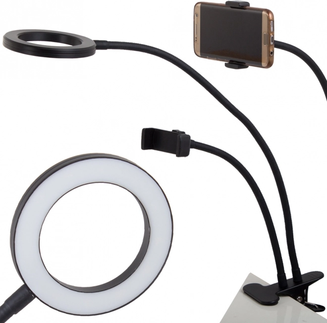 Namizna svetilka 24 LED z držalom za telefon