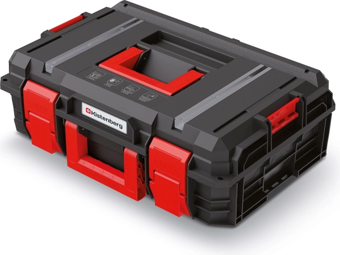 Škatla za orodje X-BLOCK TECH, 546 × 380 × 194 mm, črna