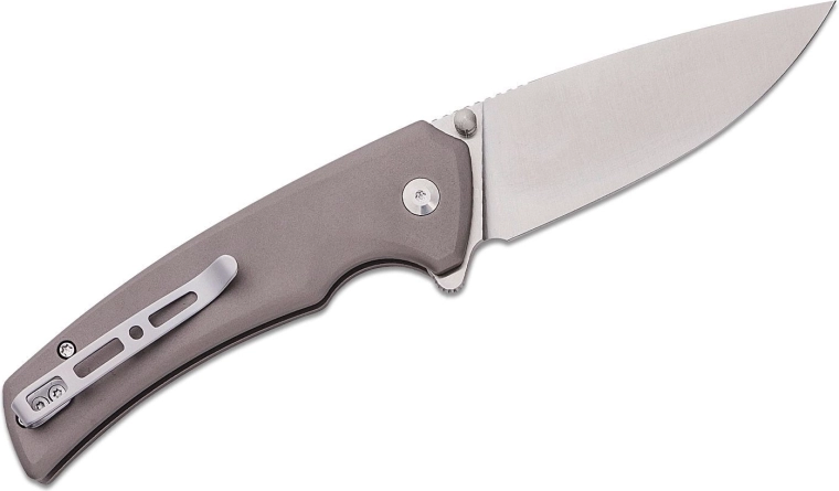 Sencut Serene folding knife with aluminum handle, gray
