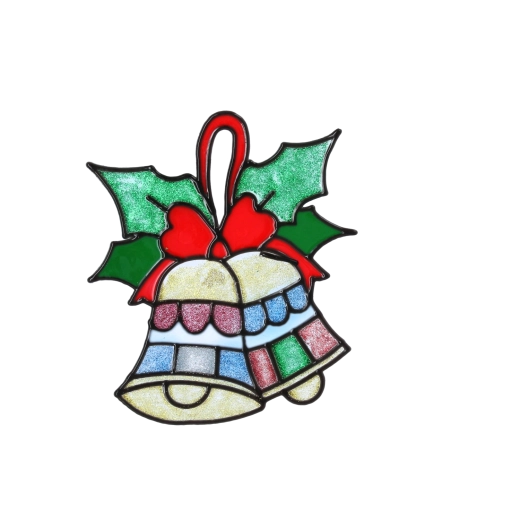 Klasični božični zvončki s pentljo