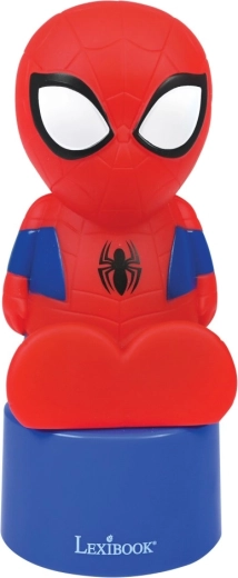 Dizajnerska nočna LED lučka 3D SPIDER-MAN 13 cm