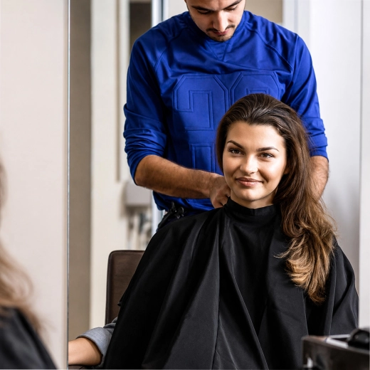 Easy use in a hair salon and barbershop