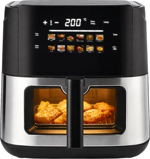 Cvrtnik na vroč zrak (air fryer) 8 l 1700 W z 12 programi