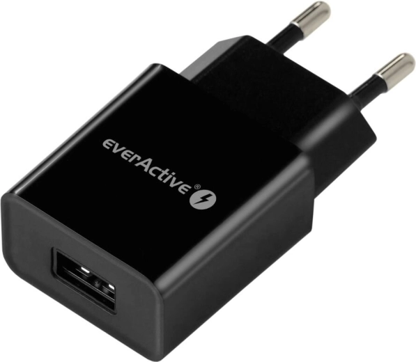 Omrežni polnilec 1× USB, 1 A, 5 W EVERACTIVE