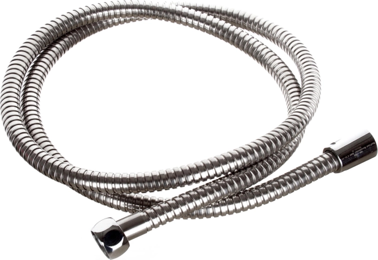 Tuš cev 150 cm plast/nerjaveče jeklo 1/2