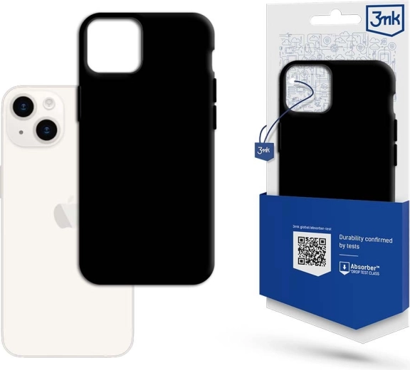 Matt Case za iPhone 15 6,1 črn