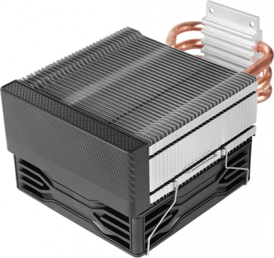 Do 190 W TDP zahvaljujoč 3× heatpipe