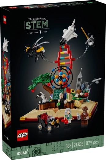 LEGO Ideas 21355 Evolucija naravoslovnih ved – zbirateljski model za odrasle