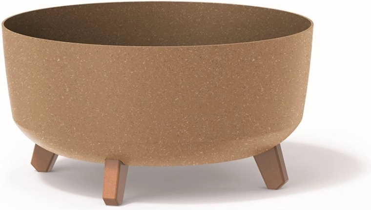 Cvetlični lonec Gracia Low Eco Wood – naturo