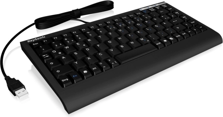 Mini tipkovnica PS/2 + USB z razporeditvijo US