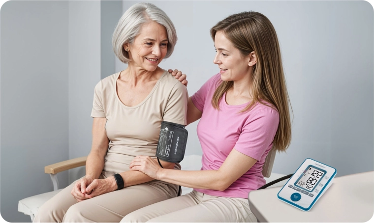 Pomnilnik 120 meritev in razdelitev v 4 skupine