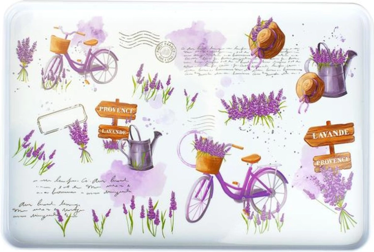 Postrežni pladenj Pravokotnik Nova sivka 40,4 × 27,2 × 2,2 cm