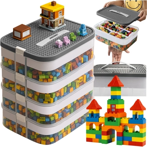 Organizer for Building Blocks - 3 Tier Kruzzel