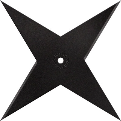 Velika metalna zvezda za metanje Cold Steel Battle Star
