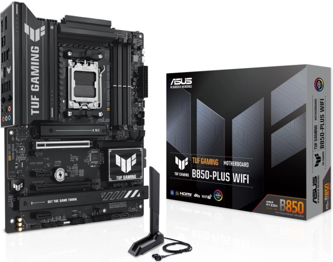 Asus tuf gaming b850‑plus wifi am5 atx osnovna plošča