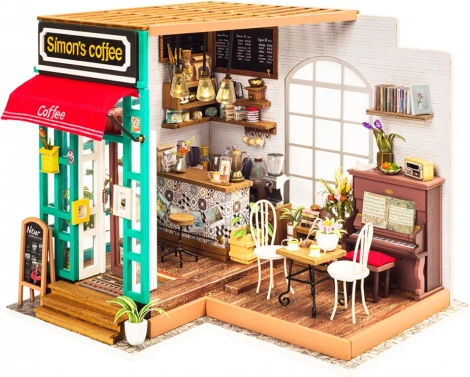 RoboTime miniaturna hiška – kavarna