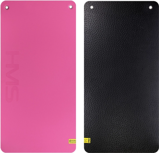 Studijska fitnes podloga z očesi HMS Premium roza