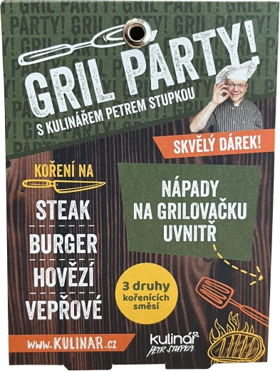 Začimba za žar Party green 3×20 g