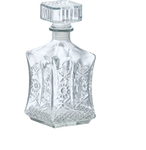 Steklena karafa s tesnilnim zamaškom 730 ml