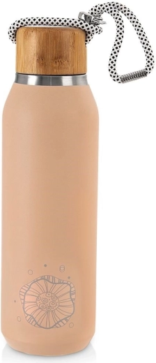 Rožnata termo steklenica iz nerjavečega jekla, 580 ml