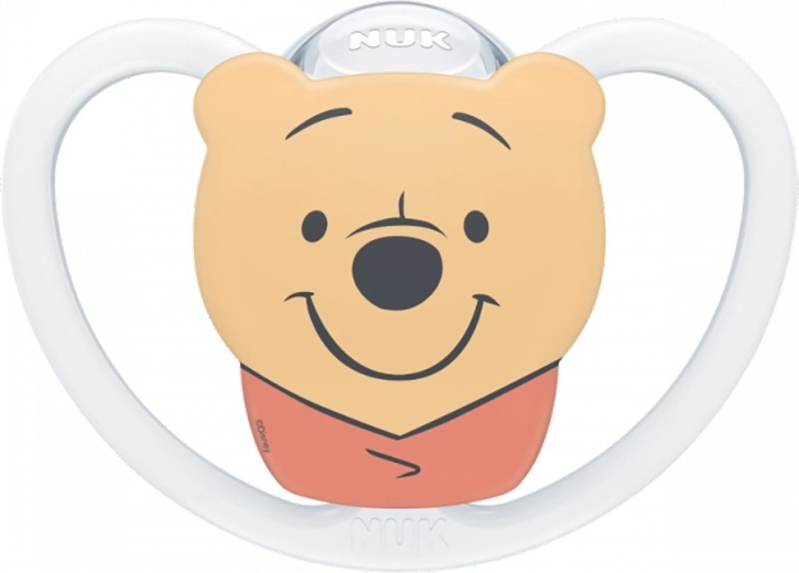 NUK Perfect Match Air Disney duda Medvedek Pu 6–18 mesecev bela