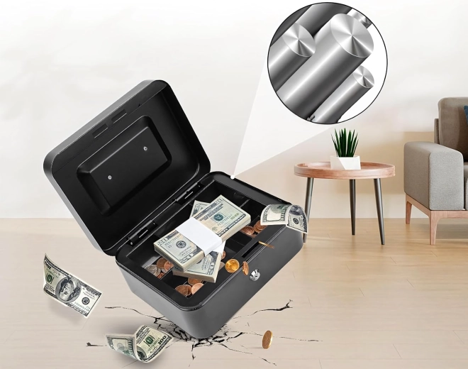 Vzdržljiva kovinska konstrukcija in enostavno prenašanje