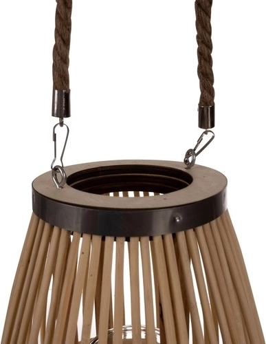 Removable hemp rope handle