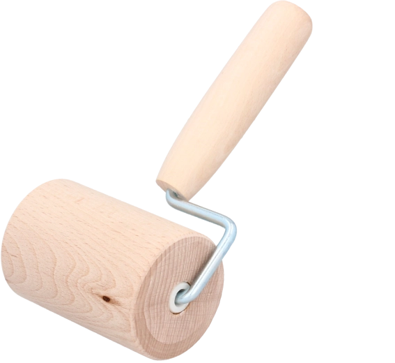 Lesen valjar za testo z vrtljivim valjem 30 cm