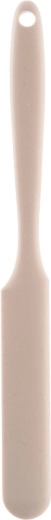 Kuhinjska strgala s silikonskim delovnim delom in kovinskim ročajem 24,5 cm bež