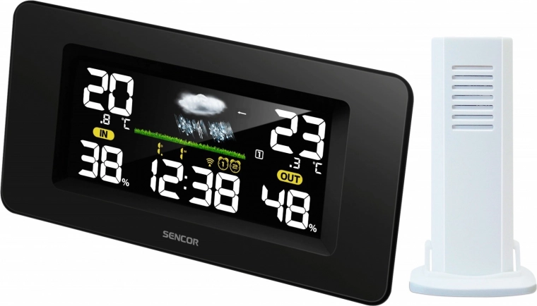 SWS 5270 weather station with color LCD display