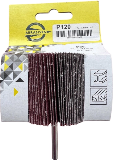 Lamelasti stebelni kolut 50 × 30 × 6 mm, zrnatost 100